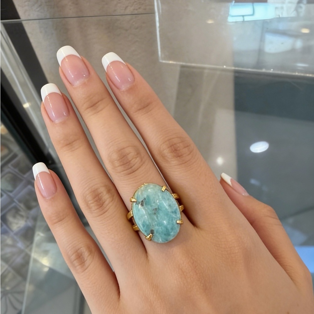 Amazonite Ring (Adjustable) - image 1
